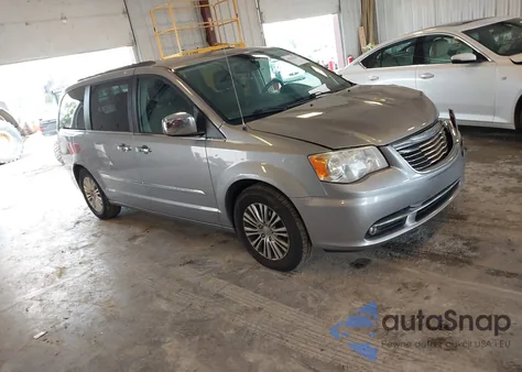 2013 Chrysler Town & Country Touring-L z USA, uszkodzony, nr VIN 2C4RC1CG0DR647605